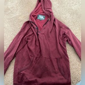 Maroon size small roots hoodie